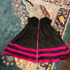 Betsey Johnson ruffle cocktail dress